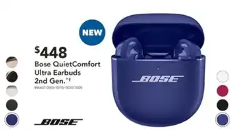 Harvey Norman Bose QuietComfort Ultra Earbuds 2nd Gen offer