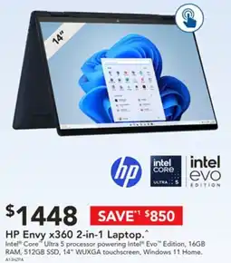 Harvey Norman HP Envy x360 2-in-1 Laptop offer