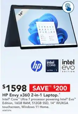 Harvey Norman HP Envy x360 2-in-1 Laptop offer