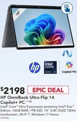 Harvey Norman HP OmniBook Ultra Flip 14 Copilot+ PC offer