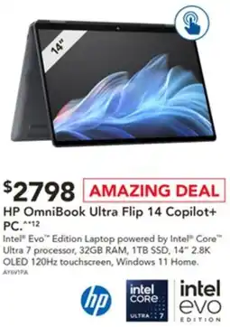 Harvey Norman HP OmniBook Ultra Flip 14 Copilot+ PC offer