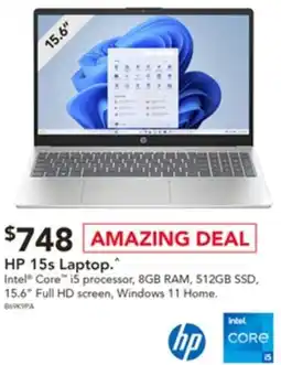 Harvey Norman HP 15s Laptop offer
