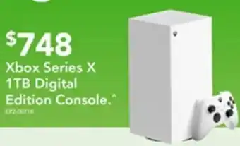 Harvey Norman Xbox Series X 1TB Digital Edition Console offer