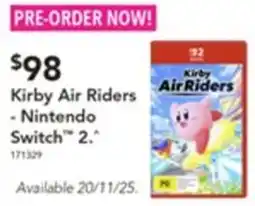 Harvey Norman Kirby Air Riders - Nintendo Switch 2. offer