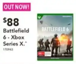 Harvey Norman Battlefield 6- Xbox Series X offer