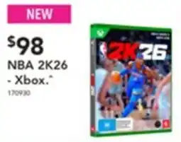 Harvey Norman NBA 2K26 -Xbox offer