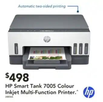 Harvey Norman Hp smart tank 7005 colour inkjet multi-function printer offer
