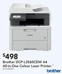 Harvey Norman Brother dcp-l3560cdw a4 all-in-one colour laser printer offer