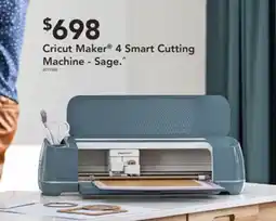 Harvey Norman Cricut maker 4 smart cutting machine - sage offer