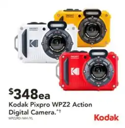 Harvey Norman Kodak pixpro wpz2 action digital camera offer