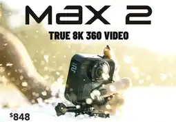 Harvey Norman Max 2 true 8k 360 video offer