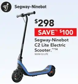 Harvey Norman Segway-ninebot c2 lite electric scooter offer