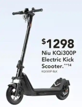 Harvey Norman Niu kqi300p electric kick scooter offer