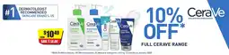 Chemist Discount Centre Full cerave range offer