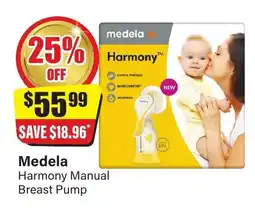Chemist Discount Centre Medela harmony manual breast pump offer