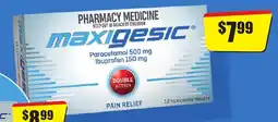 Chemist Discount Centre Maxigesic paracetamol ibuprofen offer