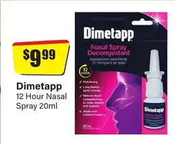 Chemist Discount Centre Dimetapp 12 hour nasal spray offer