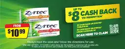 Chemist Discount Centre Zyrtec rapid acting 24 relief offer