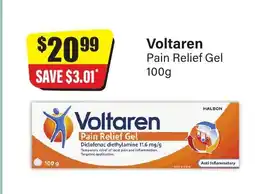 Chemist Discount Centre Voltaren pain relief gel offer