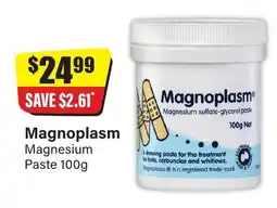 Chemist Discount Centre Magnoplasm magnesium paste offer