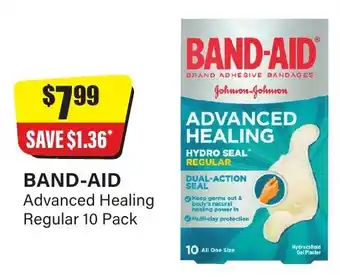 Chemist Discount Centre Band-aid advanced healing regular 10 pack offer