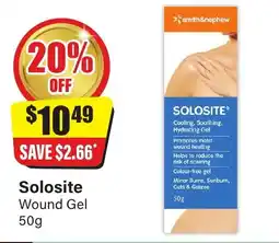 Chemist Discount Centre Solosite wound gel offer