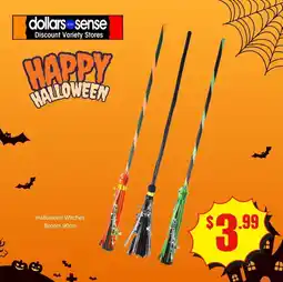Dollars And Sense Halloween witches broom offer