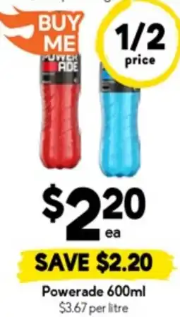 Drakes Powerade offer