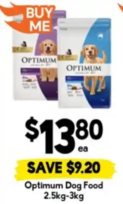 Drakes Optimum dog food offer