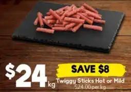 Drakes Twiggy sticks hot or mild offer