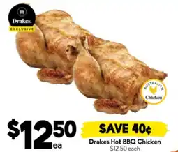 Drakes Drakes hot bbq chicken offer
