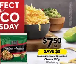 Drakes Perfect italiano shredded cheese offer