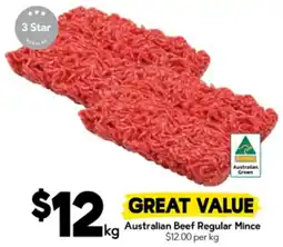 Drakes Australian beef regular mince offer