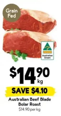 Drakes Australian beef blade bolar roast offer