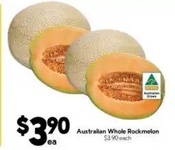Drakes Australian whole rockmelon offer