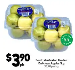 Drakes South australian golden delicious apples offer