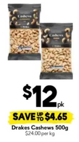 Drakes Drakes cashews offer