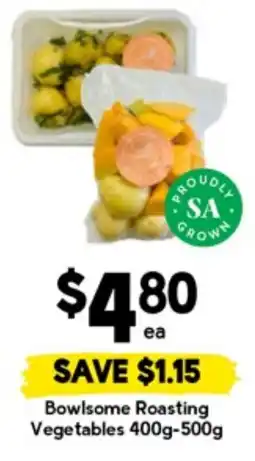 Drakes Bowlsome roasting vegetables offer