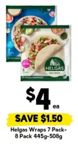 Drakes Helgas wraps offer