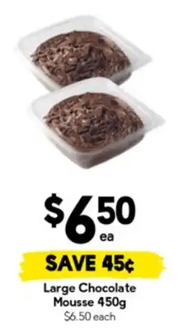Drakes Large chocolate mousse offer