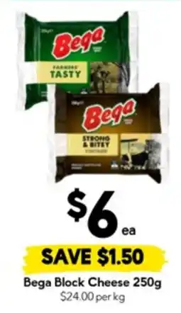 Drakes Bega block cheese offer