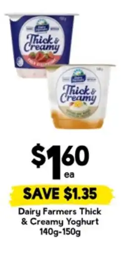 Drakes Dairy farmers thick & creamy yoghurt offer