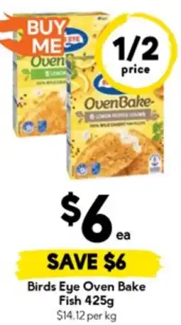 Drakes Birds eye oven bake fish offer