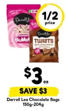 Drakes Darrell lea chocolate bags offer