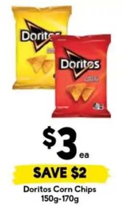 Drakes Doritos corn chips offer