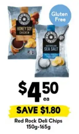 Drakes Red rock deli chips offer