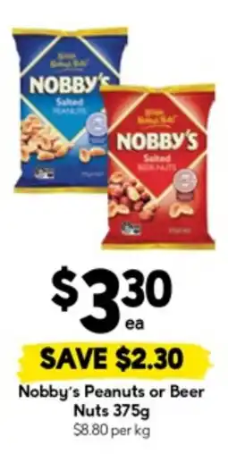 Drakes Nobby's peanuts or beer nuts offer