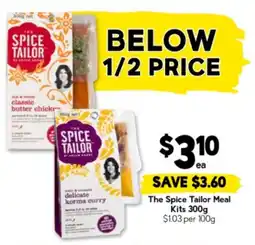 Drakes The spice tailor meal kits offer