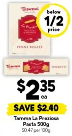 Drakes Tamma la preziosa pasta offer