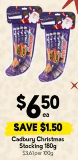 Drakes Cadbury christmas stocking offer
